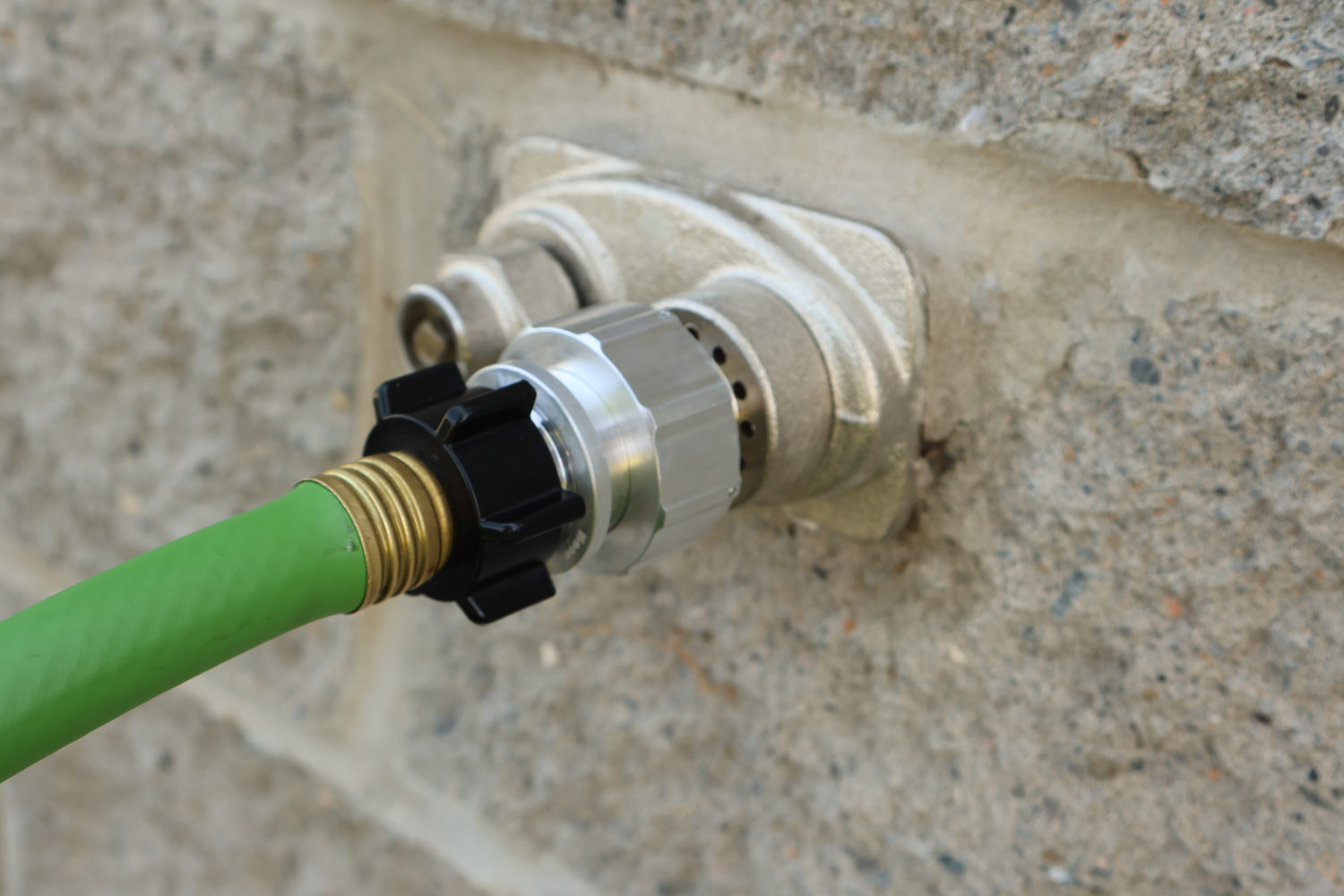 Hose Shark used for trailer washdown